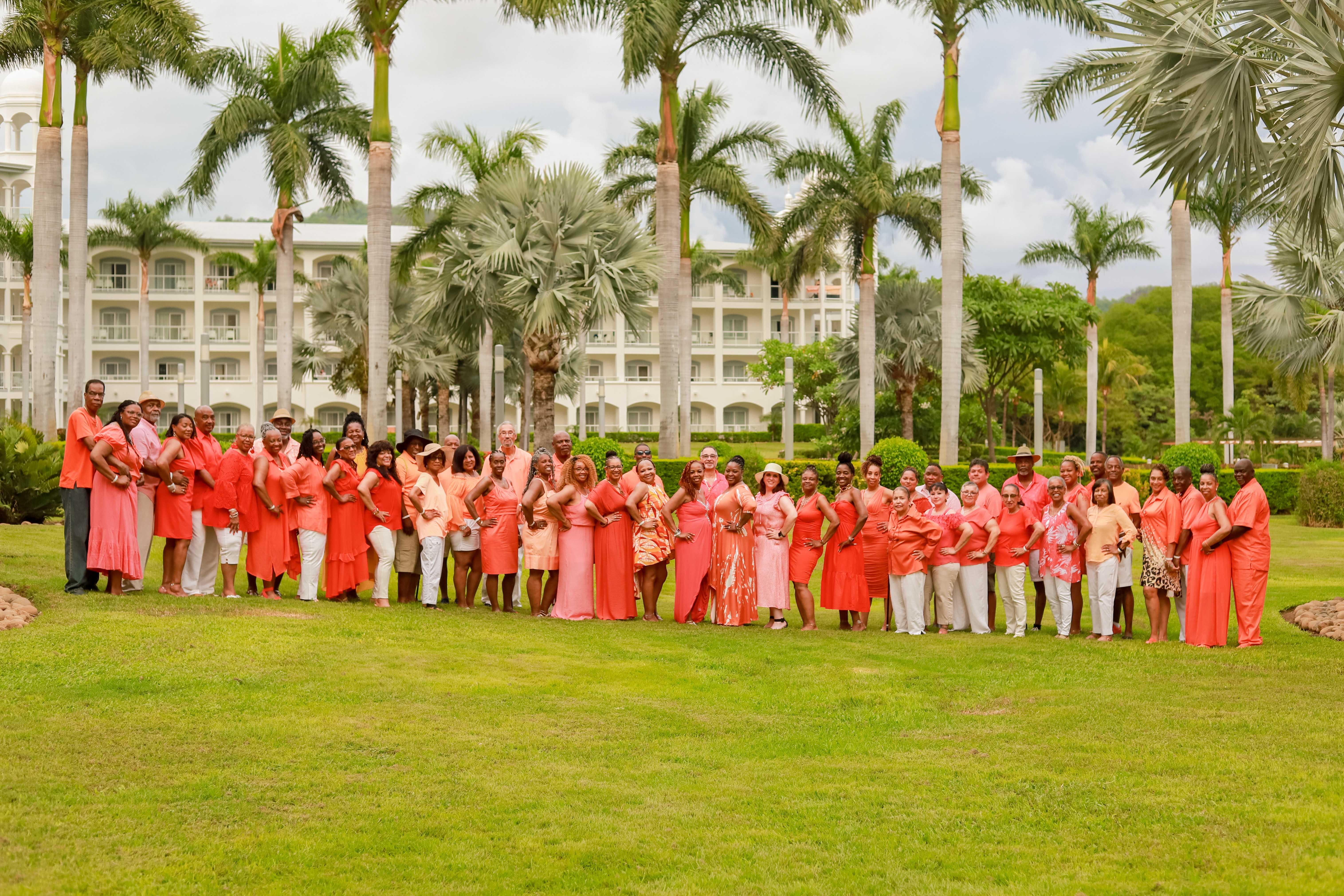 Large group travel photo
