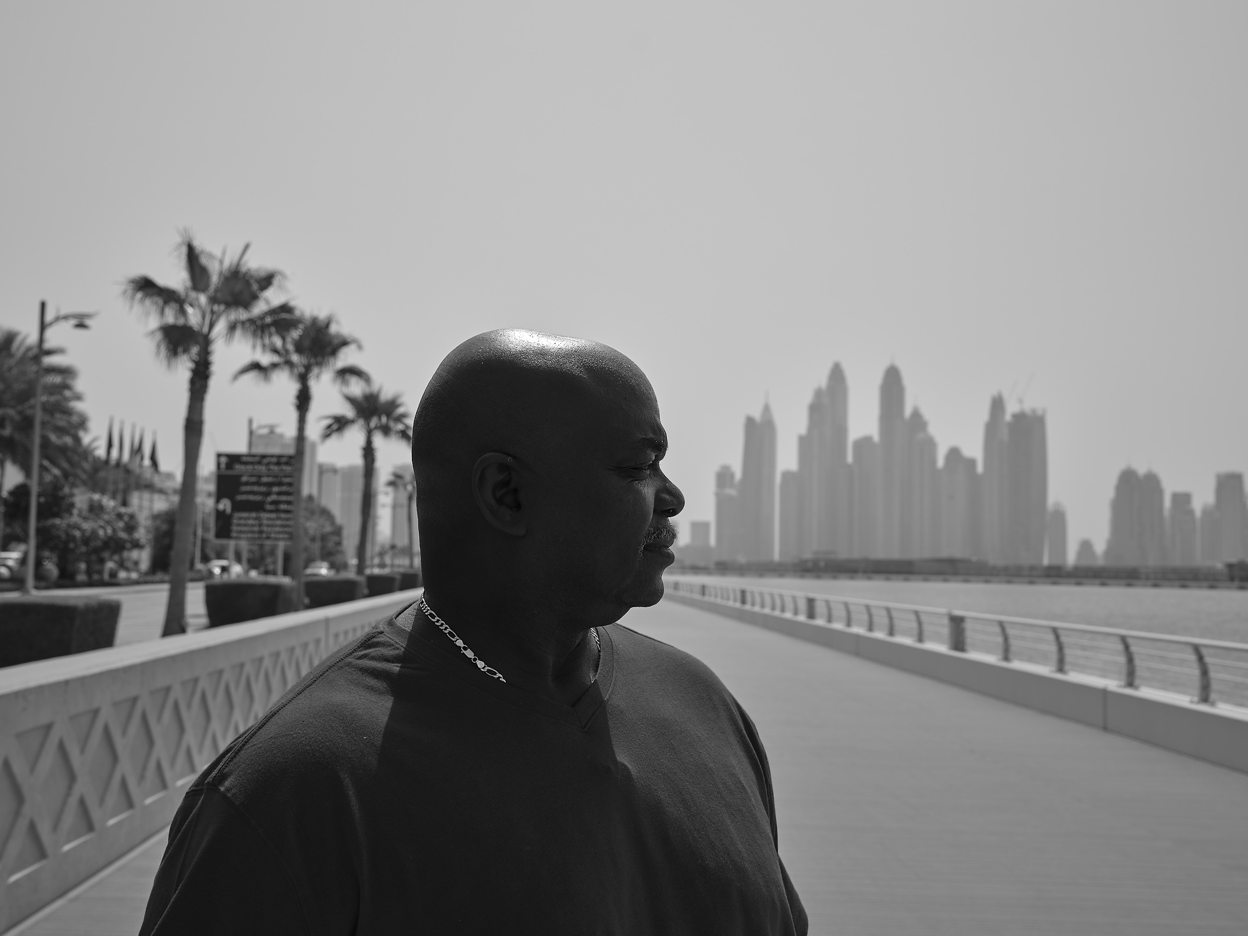 Portrait at Dubai Marina